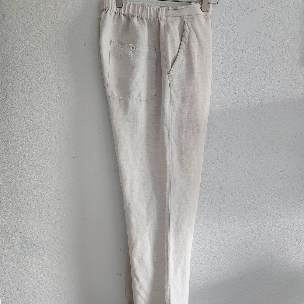 Cubavera Men's Light Cream Joggers